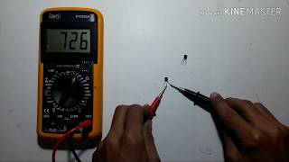 How To Check 2N2222 Transistor In Digital Multimeter  Transistor 2N2222  2N2222 Testing [upl. by Enohpesrep]