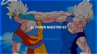 El poder nuestro es – Dragon Ball Z opening 2 letra lyrics [upl. by Zela]