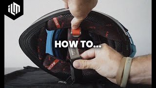 Using the Quick Release Strap System for ILM Helmets ilmracing [upl. by Wivinia]