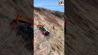 REMOTE MACHINE CLIMBS STEEP BANKS TO CLEAR GROUND [upl. by Letha]