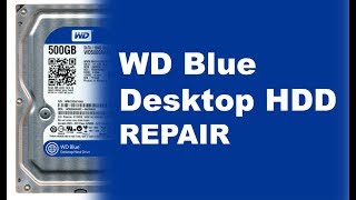 WD Blue 2060 771640 WD5000AAKX 00ERMA0 PCB board repair Disk data recovery [upl. by Nnylsor]