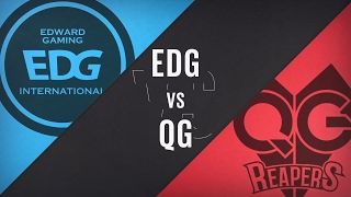 【LPL春季賽】第3週 EDG vs QG 1 [upl. by Letrice]