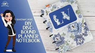 Showcase  DIY Discbound Planner Notebook [upl. by Ardnovahs]