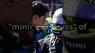 😲 George Russell Disqualified Explained  belgiangp lewishamilton mercedes [upl. by Shaffer]