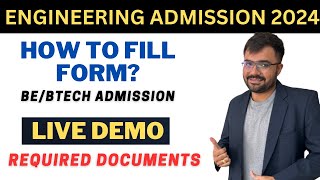 ENGINEERING ADMISSION 2024  ACPC  HOW TO FILL FORM  LIVE STEP BY STEP DEMO  ALL DETAILS [upl. by Carla]