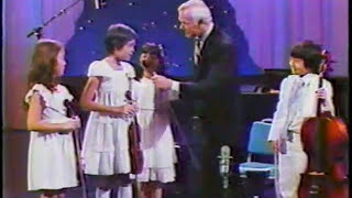 Anne Akiko Meyers on the Tonight Show with Johnny Carson at age 11 [upl. by Aikym]