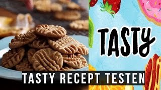 TASTY RECEPT TESTEN  3 INGREDIËNTEN PINDAKAAS KOEKJES ☆ SAAR [upl. by Otrebireh]