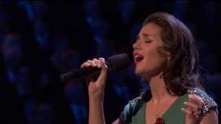 Katie Melua performing I Will Be There at The RBL Festival of Remembrance 09112013 [upl. by Pergrim686]