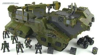 Mega Bloks Halo Elephant set 96942 review [upl. by Aisatsan]