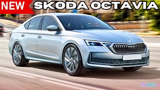 Finally Here 2024 Skoda Octavia Facelift  First Look Interior amp Exterior [upl. by Helenka]