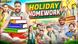 Holidays Homework  BakLol Video [upl. by Adnahsam]