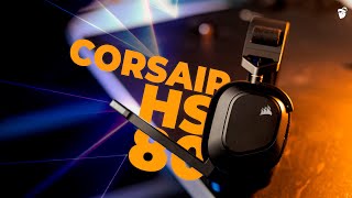 Corsair HS80 Review  BEST Mic in Wireless Headset Bangla Review [upl. by Sekoorb295]