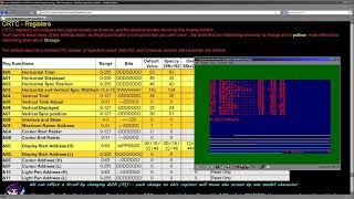 Setting the CPC screen with CRTC registers  Learn Z80 Lesson P39 [upl. by Selimah159]