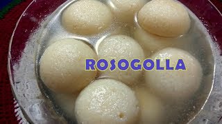 রসগোল্লা  How to make Rosogolla RASGULLA Bengali sweet dessert recipe [upl. by Zehe]