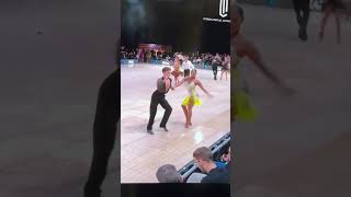 UK International Dance Festival 2024  U21 Latin Winners  Ervinas Valskys amp Alexa Sosna  Cha Cha [upl. by Nemrac]