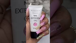 How to Use Makartts Dual Forms with Polygel 💅 [upl. by Deeas]