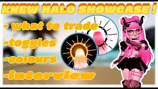 Royale high  NEW  tidal glow halo showcase [upl. by Gillan821]