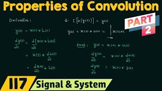 Properties of Convolution Part 2 [upl. by Maxi645]