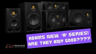 ADAM Audios brand New A series Studio Monitors Are They Any Good [upl. by Aihcila]