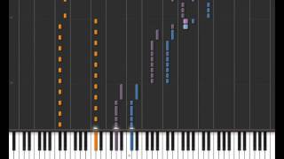 Contra Theme  Synthesia Piano Parte 2 [upl. by Jayme]