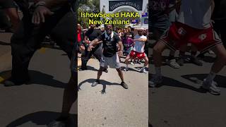 IshowSpeed Dance HAKA in New Zealand🇳🇿 ishowspeed fyp shortsfeed [upl. by Leggat]