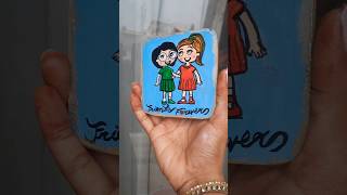 diy friendship day gif ideadiy craftideas fridgemagnate trendingshorts [upl. by Eltotsira]