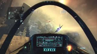 Black Ops 2 FA38 Jet Dogfight gameplay [upl. by Jamnes]