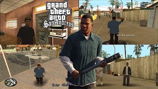 القيام بالمهمة الثانية من gta 5 في gta san 😯  مودات gta san [upl. by Colbert]