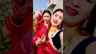 Hathon mein Mehandi Ho 🥰 shorts dance song youtubeshorts trending karwachauth [upl. by Ameluz625]