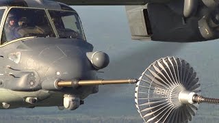 Pilot With Mad Skills V22 Osprey Aerial Refueling [upl. by Keldah]