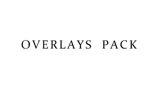 Overlays pack  Футажи  Sony Vegas [upl. by Trebloc835]