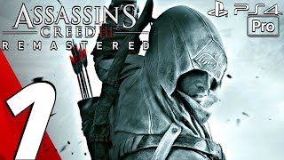 Assassins Creed 3 Remastered  Gameplay Walkthrough Part 1  Prologue PS4 PRO [upl. by Lyndsay]