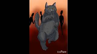 SPEEDPAINT Behemoth the cat MasterampMargarita [upl. by Oirasor252]