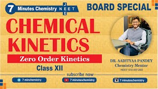 Chemical Kinetics L3 Molecularity amp Order of reaction  zero order kinetics NEETIITJEE  BOARD [upl. by Elletnohs]