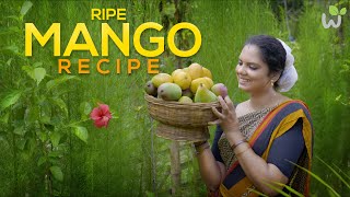 Ripe Mango Recipe  Kerala Traditional Sweet Snack  പഴമാങ്ങ അട  Village Lifestyle  Cooking Skill [upl. by Trinatte]