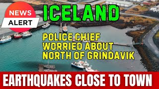 Recent increased earthquakes around Grindavik  Imminent Eruption could come too close to the town [upl. by Map]