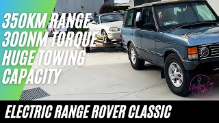 Ultimate Electric Range Rover Classic  EV Conversion [upl. by Aztin439]