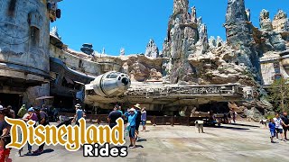 Millennium Falcon Smuggler’s Run  Disneyland Ride 4K POV [upl. by Gan]