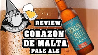 CERVEZA CORAZON DE MALTA PALE ALE REVIEW 🍺🍺🍺 [upl. by Soni]