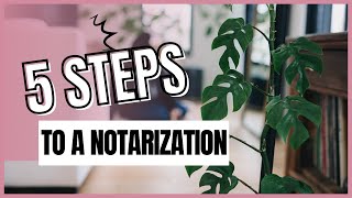 How to Notarize Any Document  5 Steps [upl. by Reginnej631]