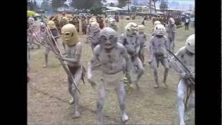 Asaro Mudmen amp Skeleton People in GarokaPNG [upl. by Dorthea241]