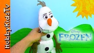 Disney Frozen Olaf Summer Melting by HobbyKidTV [upl. by Anayet]