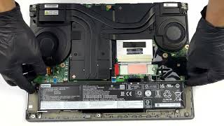 Lenovo Thinkpad P15 Gen 1 How to Upgrade M2 Pcie Nvme SSD RAM Disassembly [upl. by Harriman]