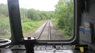 Wensleydale Railway Cab Ride  1  Redmire to Leyburnmp4 [upl. by Hanoy964]