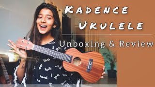 New Kadence Ukulele😍  Unboxing And Review  Ritika Biswas [upl. by Inanuah]