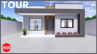 Fantastic Small House Design with 2 bedroom  Floor plan [upl. by Spencer]