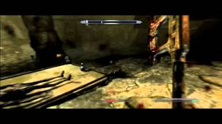 SKYRIM EPIC GHOSTBLADE HIDDEN WEAPON [upl. by Derzon]