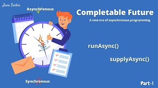 Java 8 CompletableFuture Tutorial with Examples  runAsync amp supplyAsync  JavaTechie  Part 1 [upl. by Oiramal]