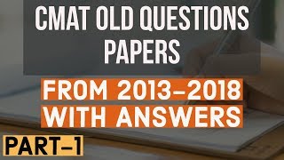 CMAT Old Question Papers From 20132018 Past year papers of CMAT in Nepal BBABIMBHMBBM Part1 [upl. by Rise106]