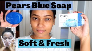 Pear Soap Review  Pear Blue Soap  Pears Soft and Fresh Soap [upl. by Aset]